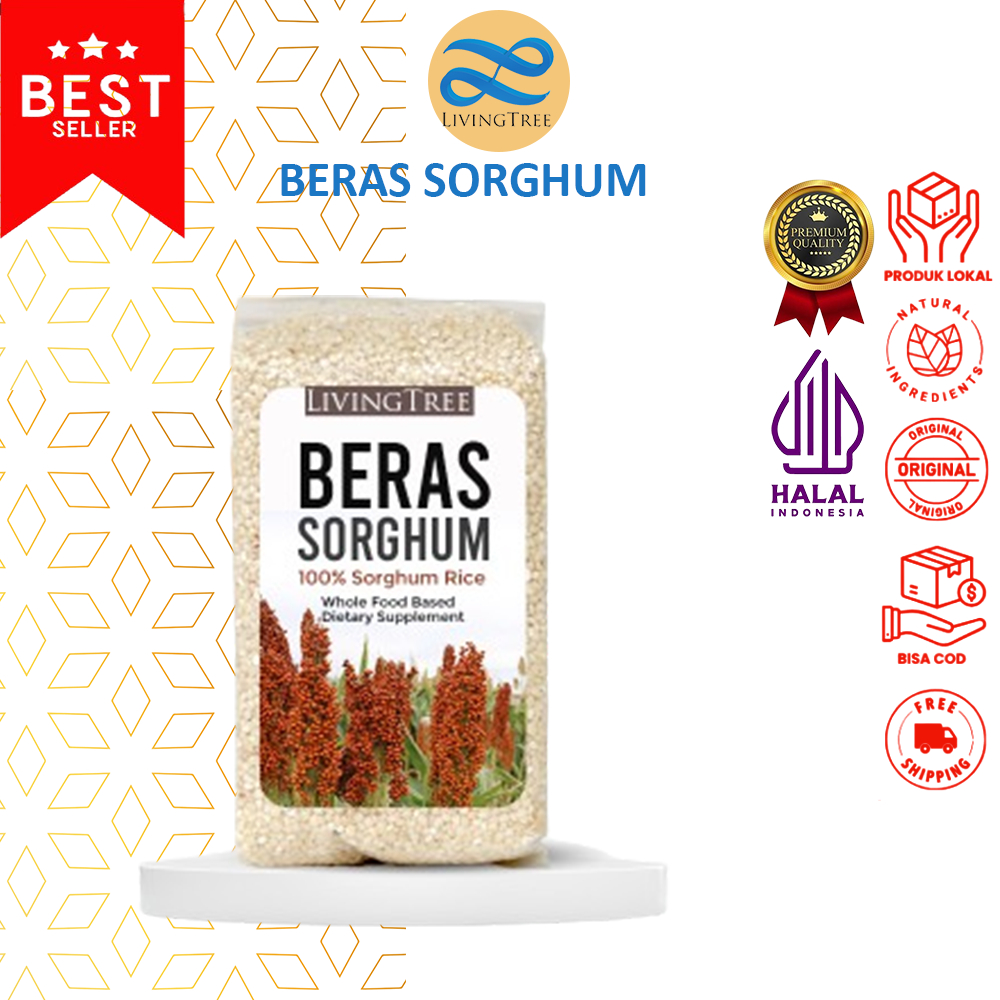 

Beras Sorghum 250 gr Sorghum Rice - Diabetes - Beras Diet - Makanan Sehat