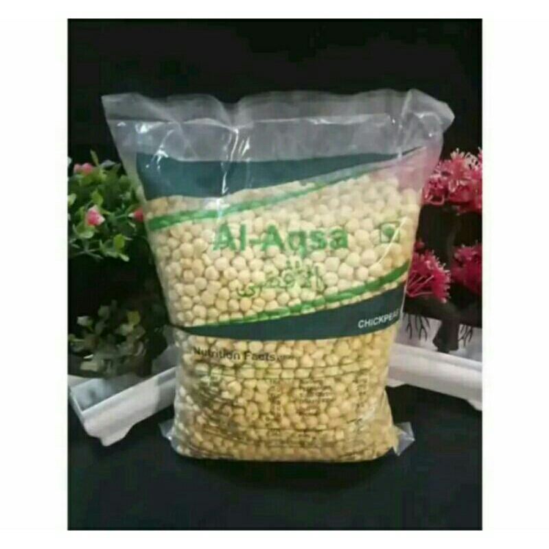 

kacang arab al-aqsa chickpeas untuk cemilan/oleh oleh haji