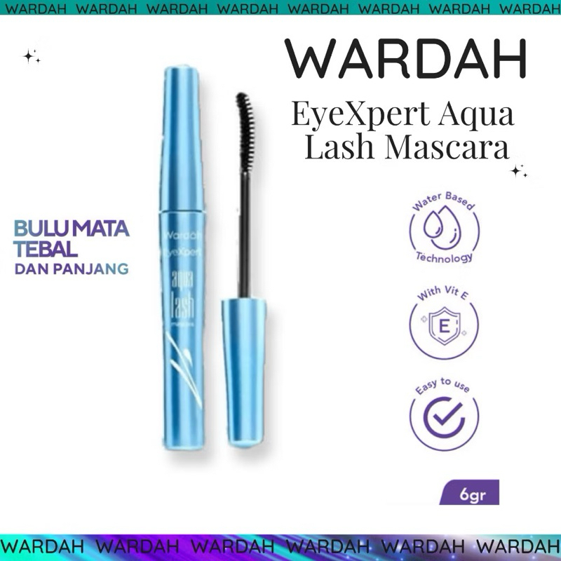 WARDAH EyeXpert Aqua Lash Maskara