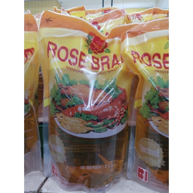 

Minyak goreng refile ROSE BRAND