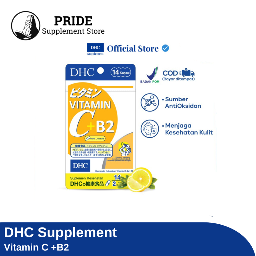 DHC Vitamin C + B2 Menambah Asupan Vitamin C