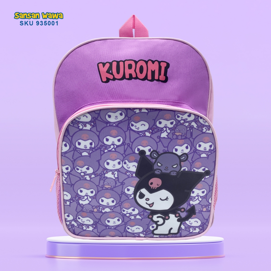 Kuromi tas ransel anak sekolah size besar
