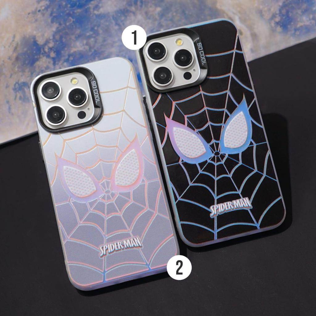 [IMD-07] Case Hologram Motif Sp1derm4n For Opp* Sams*ng V*vo Xia*mi Iph*ne Re*lme Inf*nix Handphone 