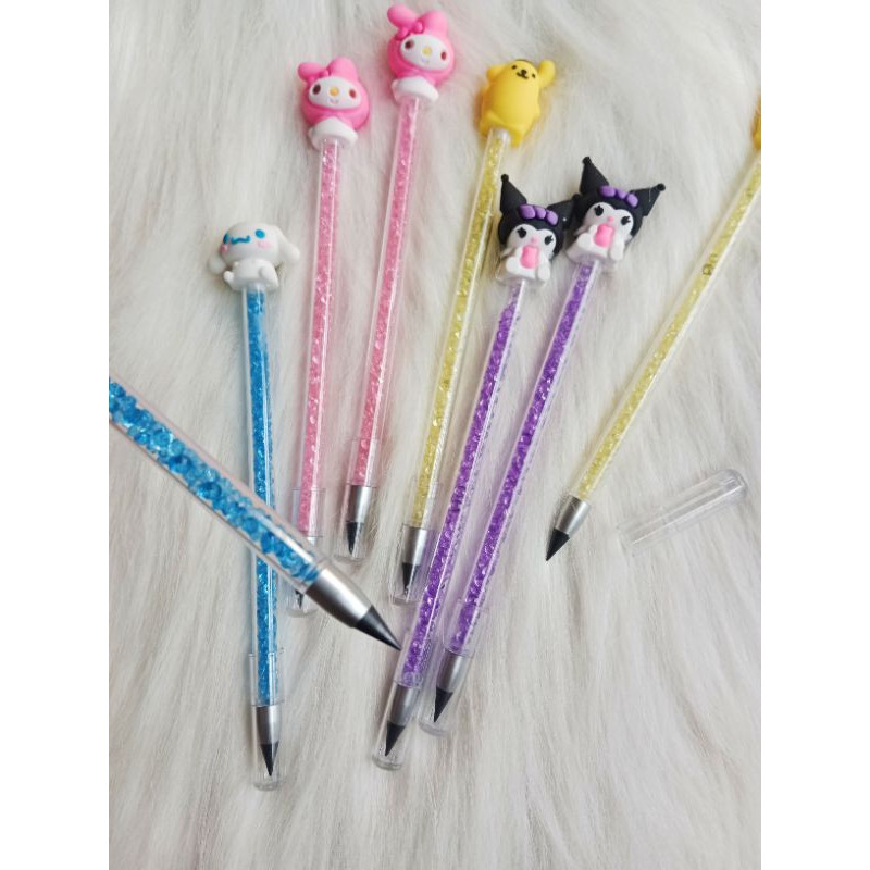 

Pensil abadi Sanrio / pensil awet tanpa raut pensil eternal / pensil tahan lama Sanrio kuromi melody cinnamoroll pompopurin