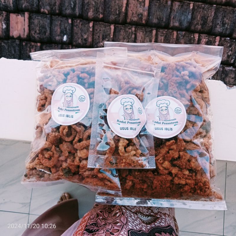 

USUS IBLIS Keripik Pedas