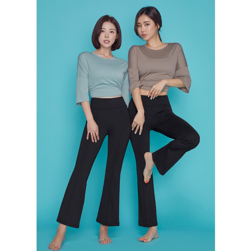 [Minne] STL My Pintuck Bootcut Banding Pants