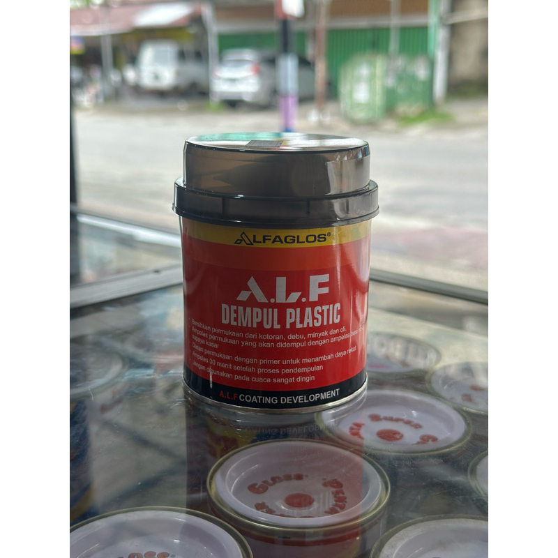 (ALFAGLOSS) dempul kayu dan besi alfa