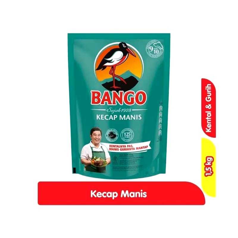 

Bango Kecap Manis 1.5kg Kemasan Jumbo