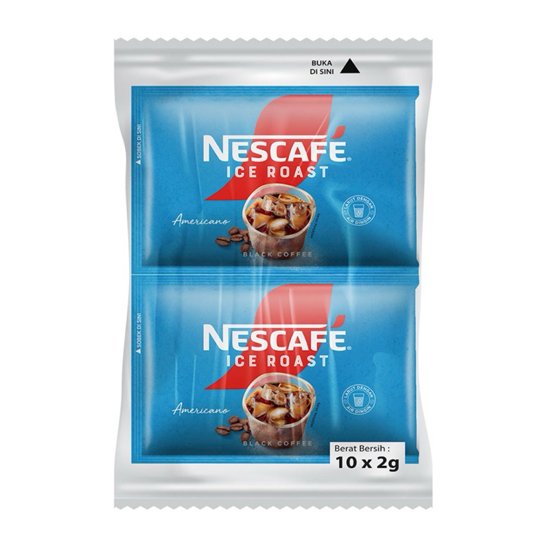 

Nescafe Ice Roast Kopi Instan Americano 10 x 2G