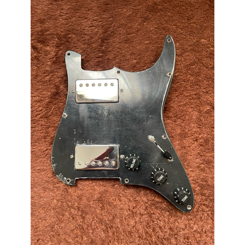 Pickup Stratocaster HH Copotan Fender Jazzmaster Plus Pickguard dan Wairing