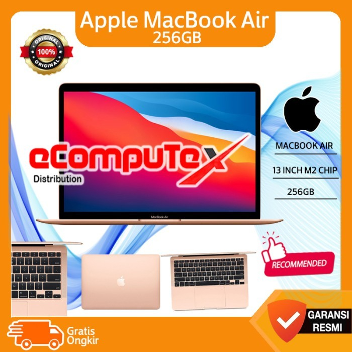 MACBOOK AIR 2020 M1 256GB ORIGINAL - GARANSI RESMI