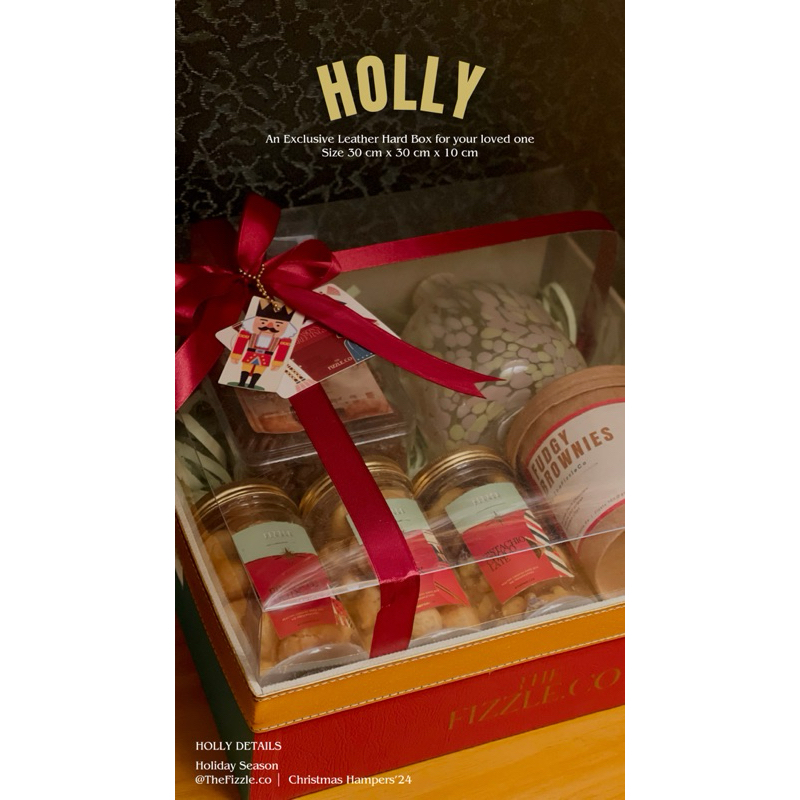 

hampers exclusive hard box natal