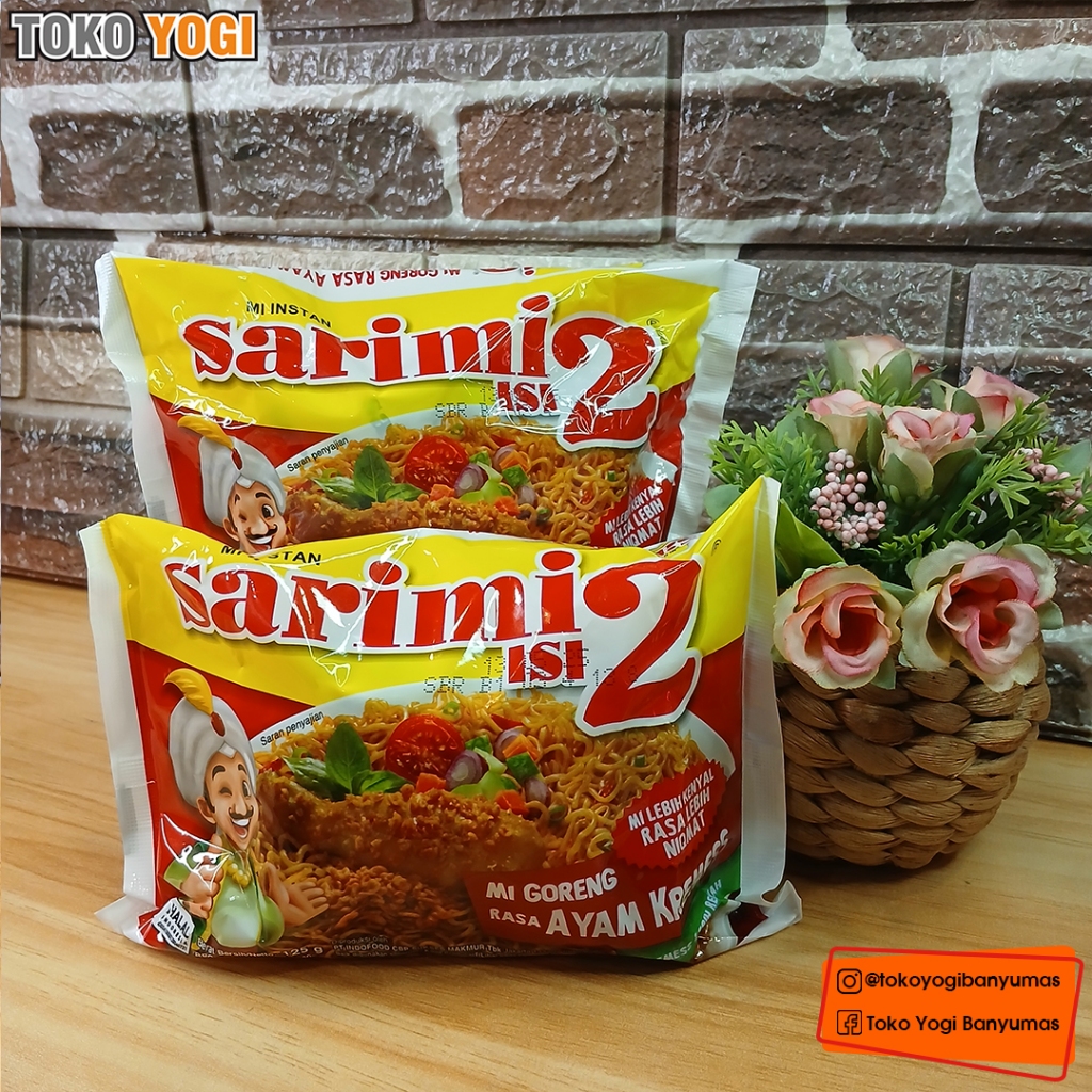 

SARIMI ISI 2 GORENG AYAM KREMES 125g