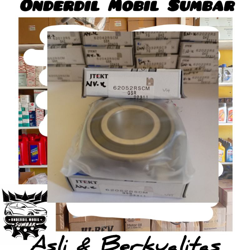 Bearing Lahar 6205 2RS KOYO JAPAN ASLI