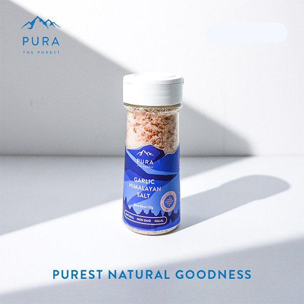 

NG PURA HIMALAYA SALT GARLIC 125GR GARAM HIMALAYA ( GARAM ORGANIK )