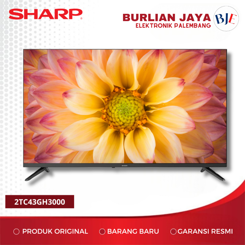 TV SHARP 43 INCH 2TC43GH3000 SMART TV LED TV 43" TV PALEMBANG