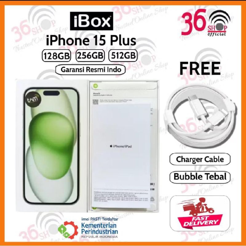 iBox iPhone 15 Plus 128GB 256GB 512GB