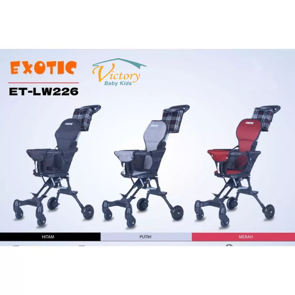Stroller Exotic LW-226 | Magic stroller exotic LW226 | kereta dorong bayi