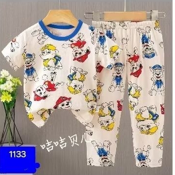 Baju tidur anak import / piyama anak merk Jijibeier