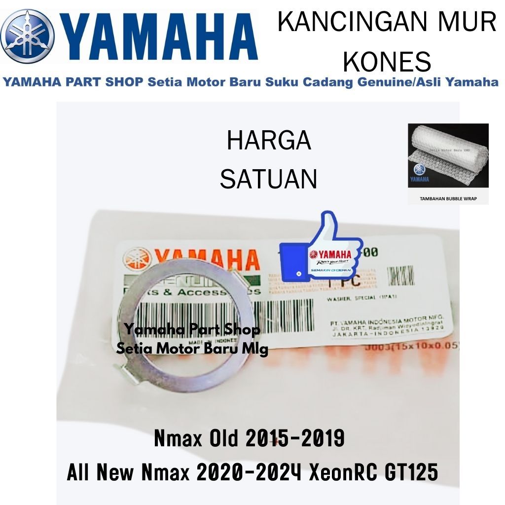 Kancingan Kancing Mur Komstir Kones All New Nmax Old Xeon RC GT 125 Asli Original Asli Yamaha