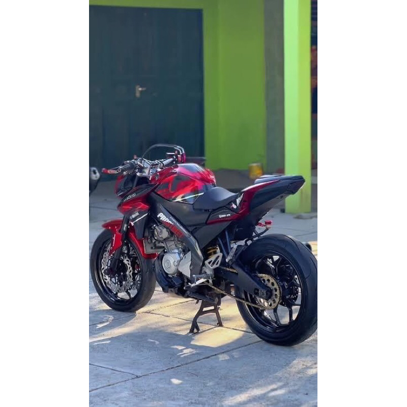 Bodi belakang Vixion NVL model Ninja Mono