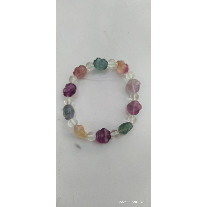 Gelang fluorite model paw
