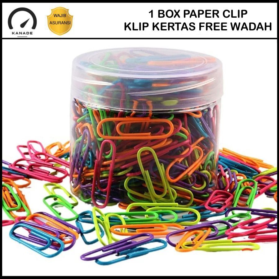 

Paper Clip Warna Metalic Klip Kertas Penjepit Kertas Warna Metalik Clip PaperClip Free Tempat