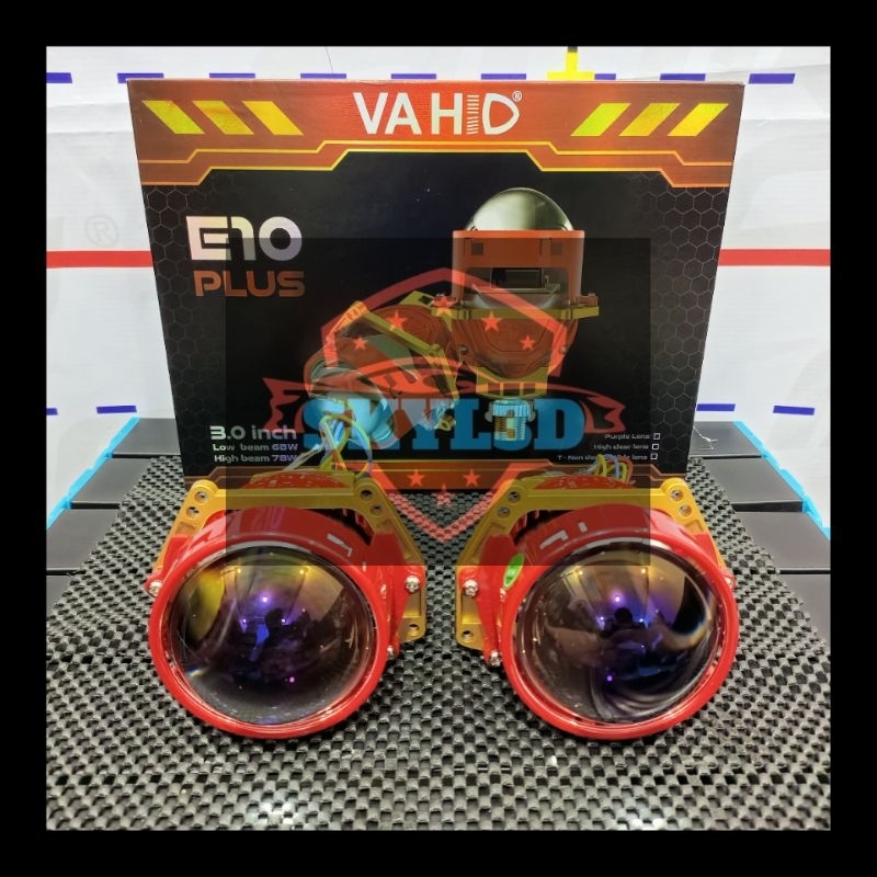LAMPU BILED ORIGINAL  VAHID E10 PLUS 3 INCHI 78 WATT SURPASS DUAL CORE VAHID E10 PLUS FREE DEVIL MOT