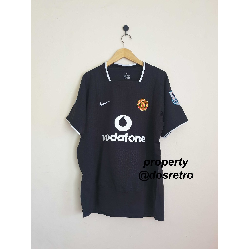 Jersey Retro Rare Manchester United Away 2003 2004 RONALDO