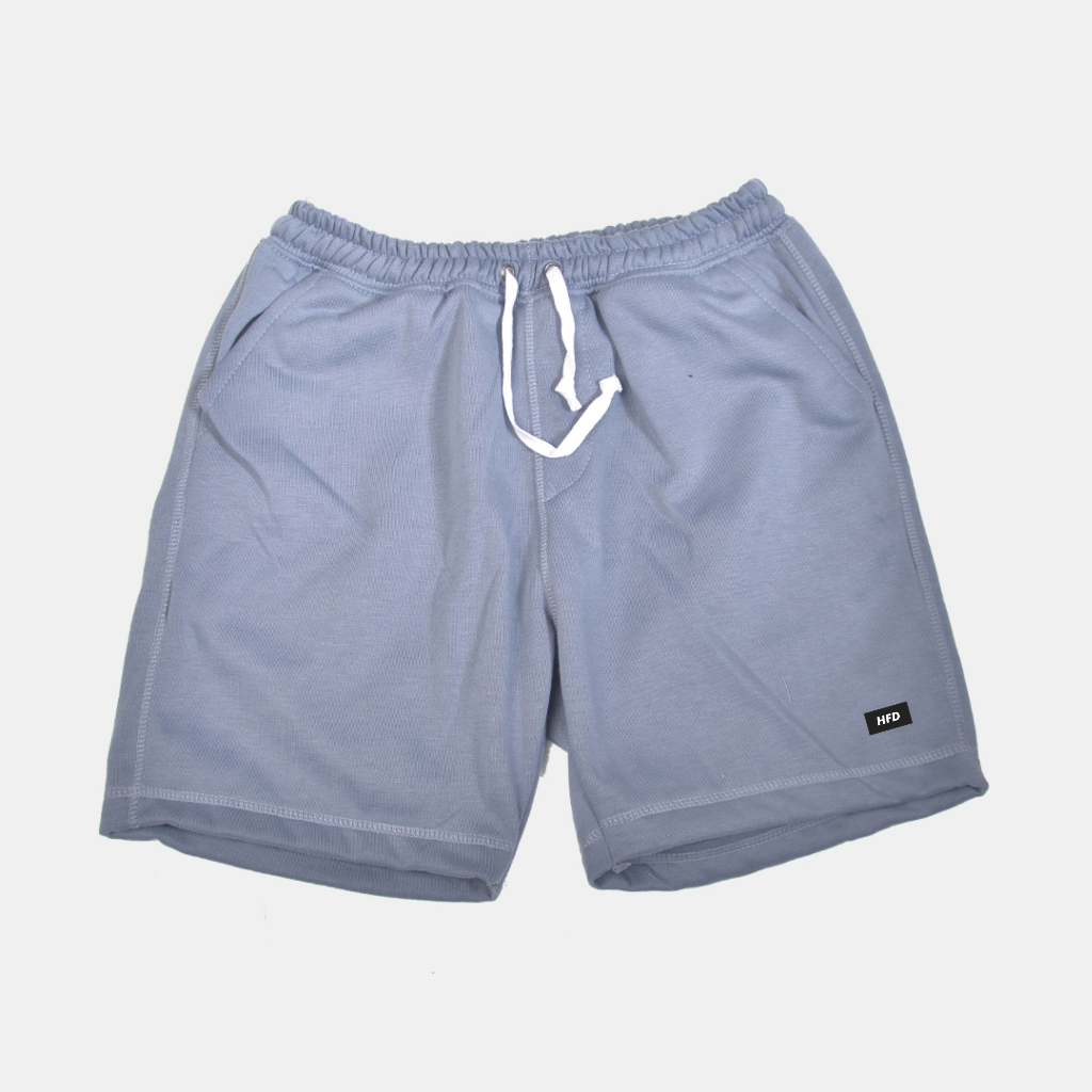 HFD Celana Pendek Boardshort Blue Denim Pria Wanita Premium Original Tebal