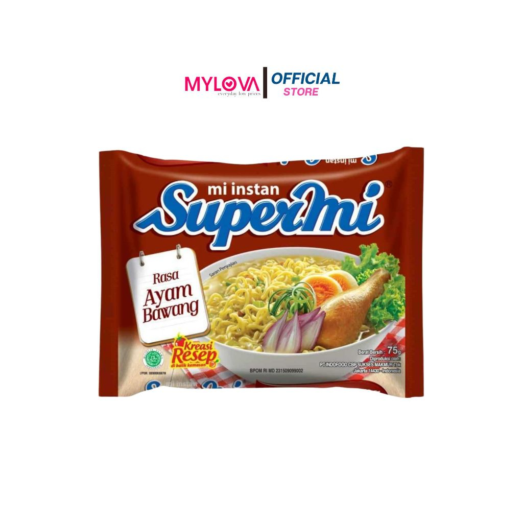 

Supermi Ayam Bawang 104gr