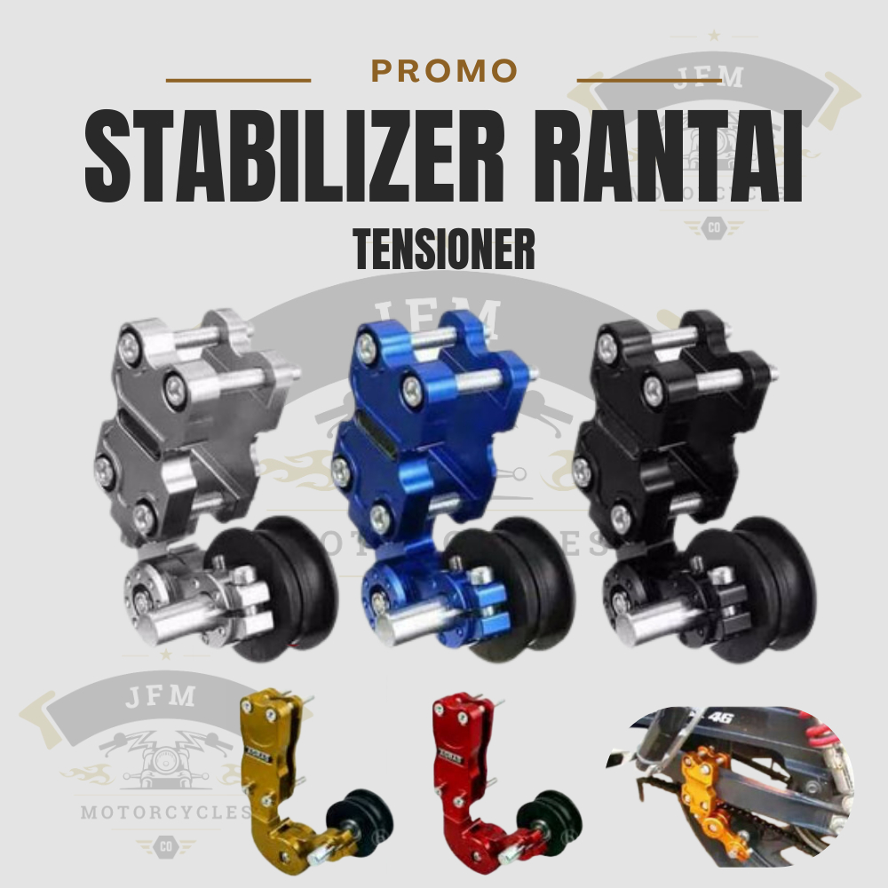 STABILIZER RANTAI TENSIONER RANTAI CNC VIXION, SATRIA FU, VERZA, BYSON, CBR150, DLL
