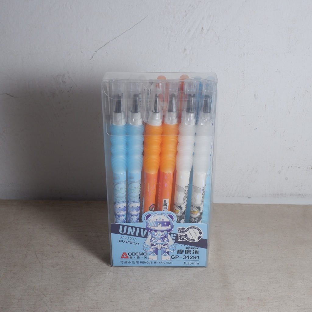 

Pulpen Penghapus Murah Aodemei Universe Gel Pen 0.35mm