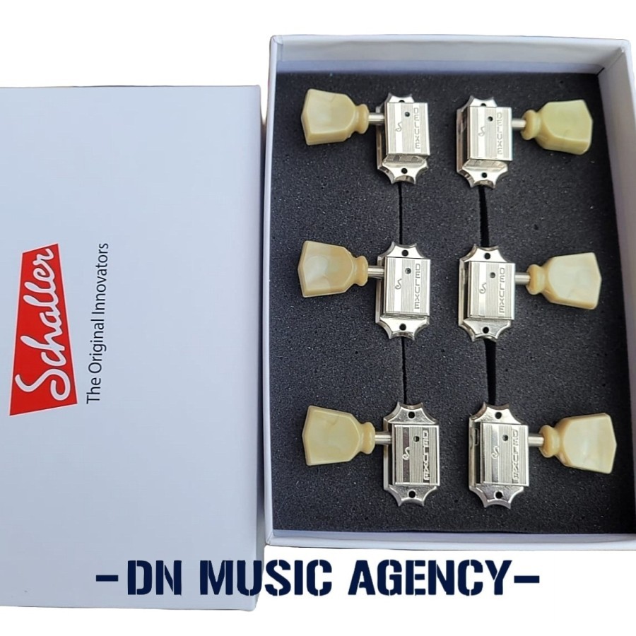 tuning machine head Schaller locking kluson deluxe 3R 3L solid original tuners gitar Schaller lockin