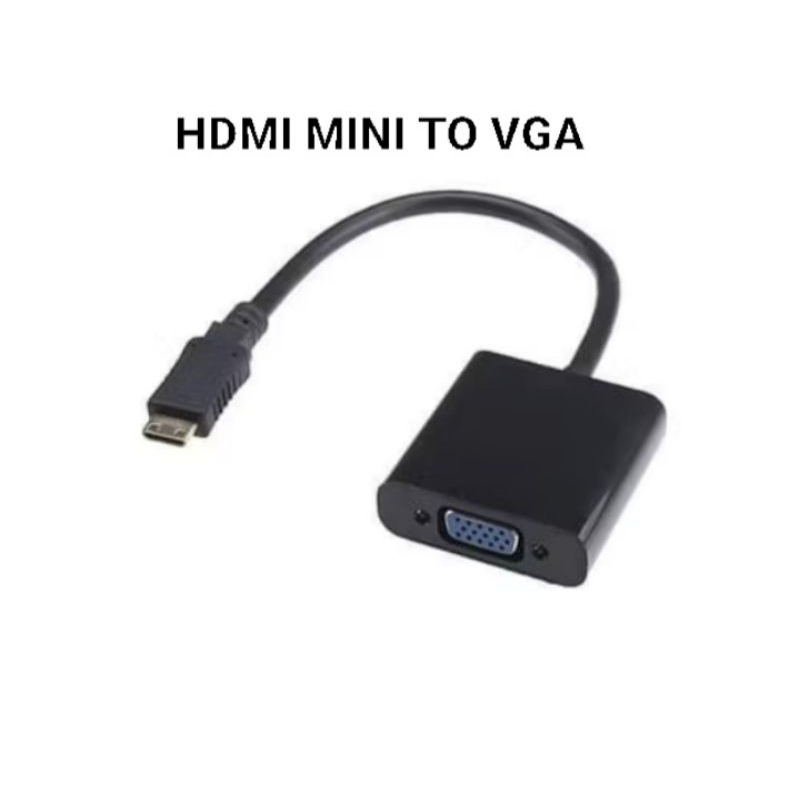 NYK Hdmi mini to Vga Converter Mini Hdmi to Vga