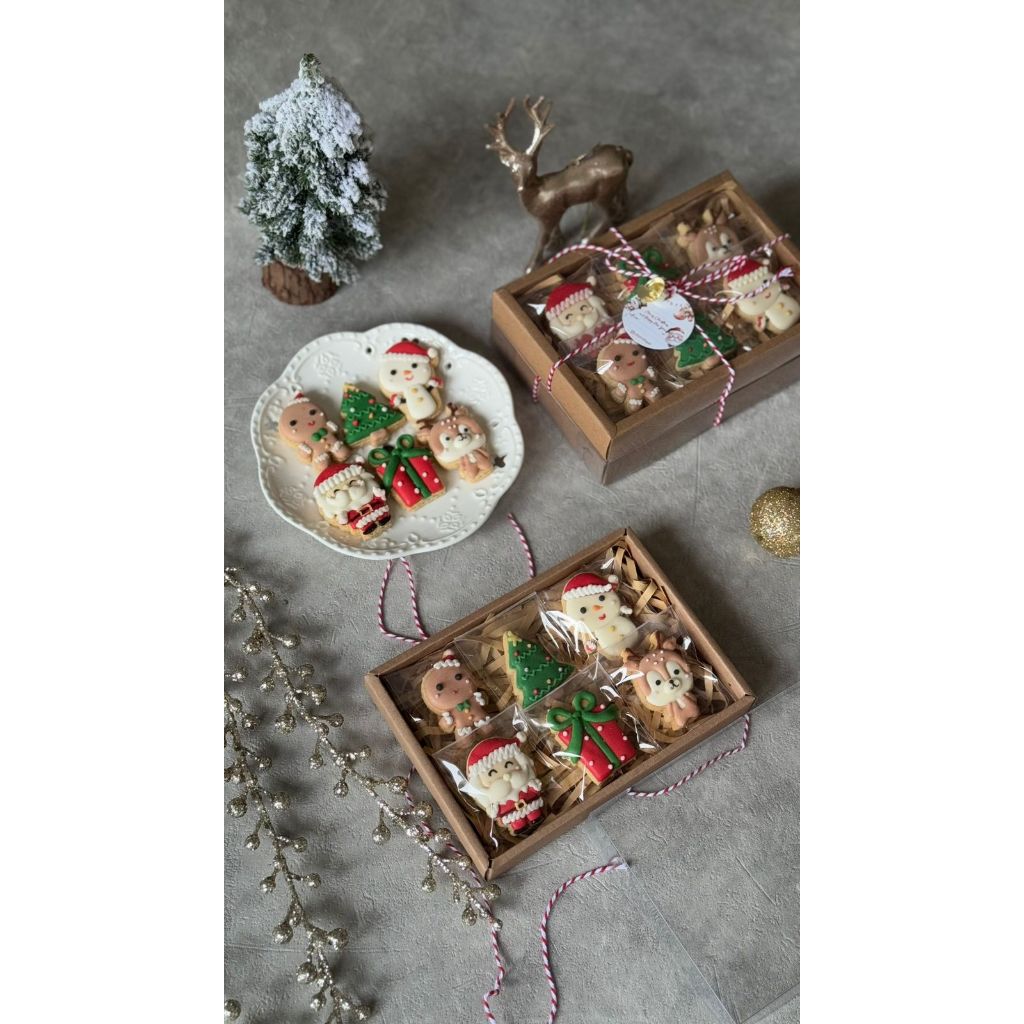 

Mini Cookie Hampers Christmas Gift