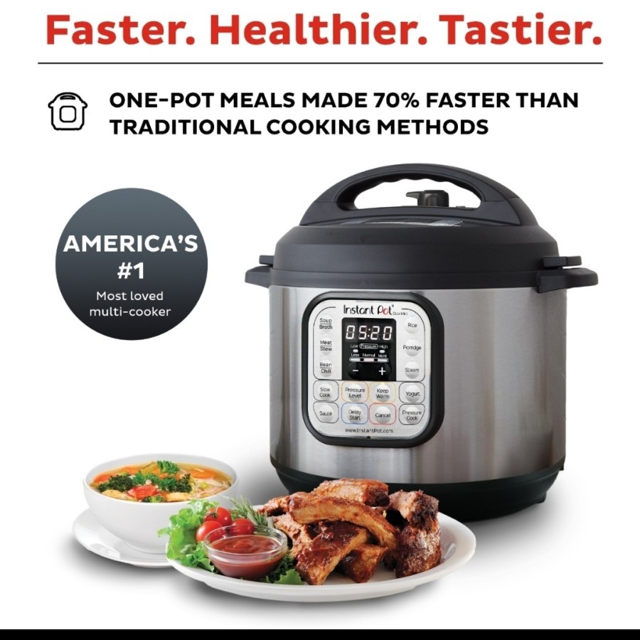 Instant Pot Duo 7 in 1 Electric Pressure Cooker Garansi Resmi