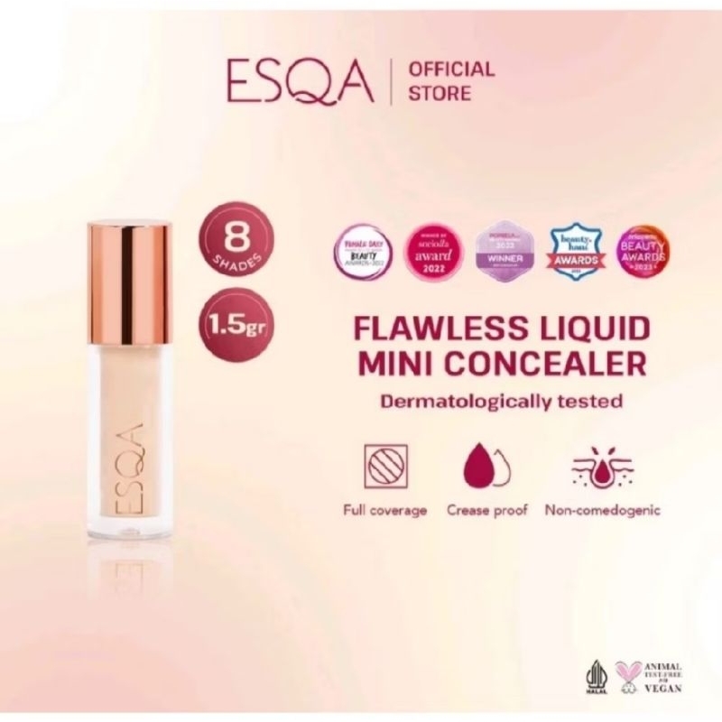 ESQA FLAWLESS LIQUID MINI CONCEALER || Esqa Concealer