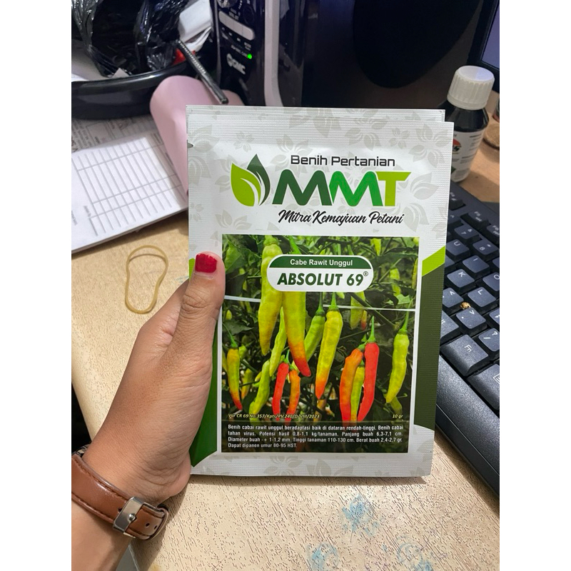 cabe rawit unggul ABSOLUT 69 - benih pertanian MMT - 10 gram