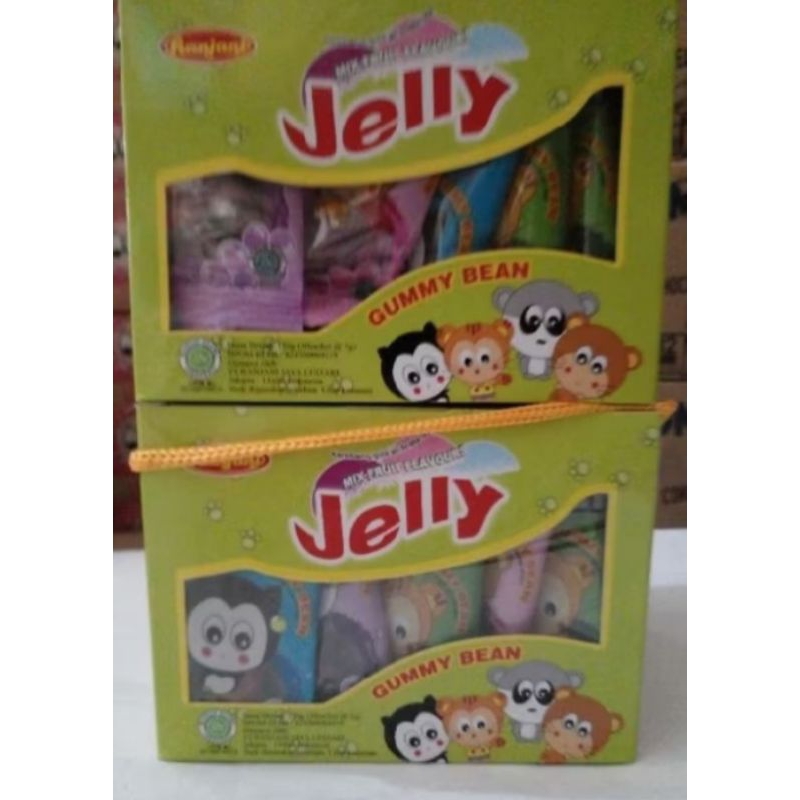 

RANJANI JELLY GUMMY BEAN 1 BOX ISI 30 BUNGKUS