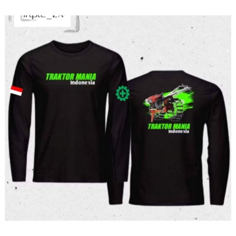 KAOS LENGAN PANJANG TRAKTOR MANIA INDONESIA
