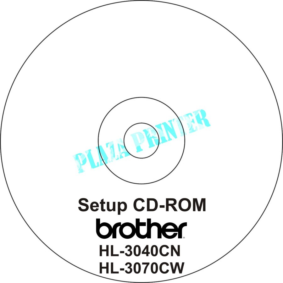 CD Driver Printer Brother HL 3040CN 3070CW