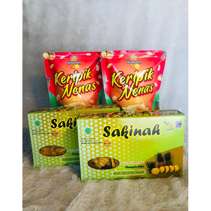 

KERIPIK BUAH/KERIPIK NENAS SAKINAH