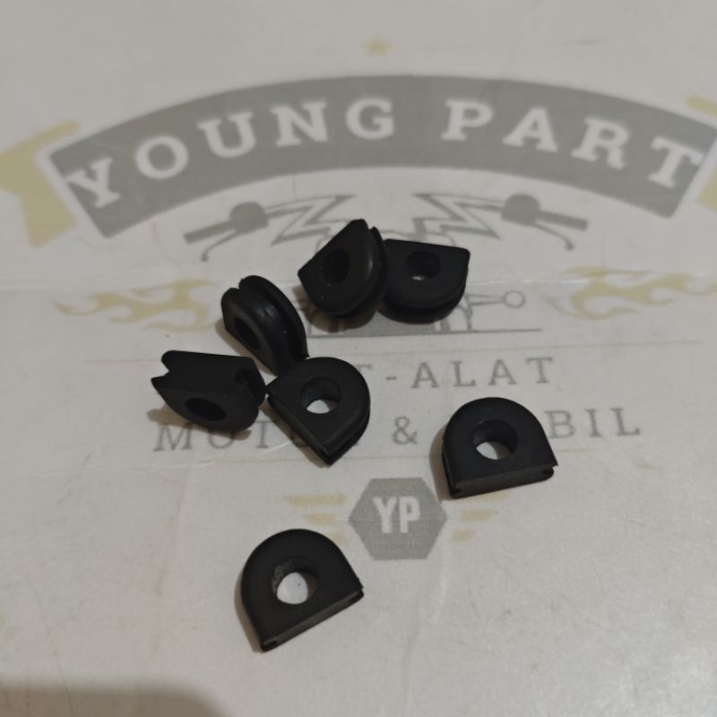 Karet Spul Karet Jalur Kabel Spul Blok Mesin Suzuki TS125 Original