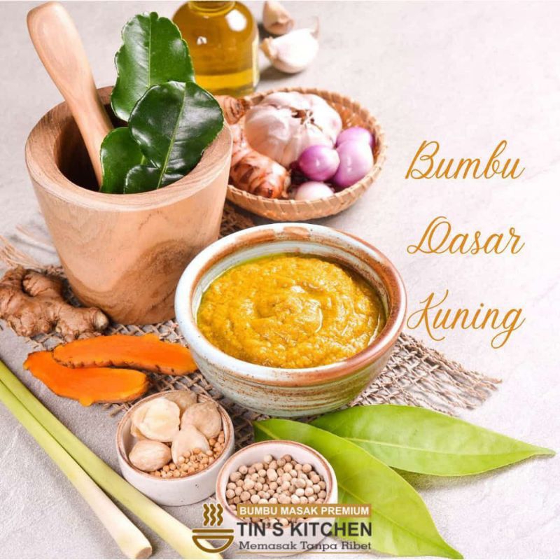 

Bumbu Dasar Kuning Tins Kitchen Ukuran Reguler / Bumbu Dasar / Bumbu Homemade / Bumbu Instan / Bumbu Tanpa Pengawet / Bumbu Tanpa MSG