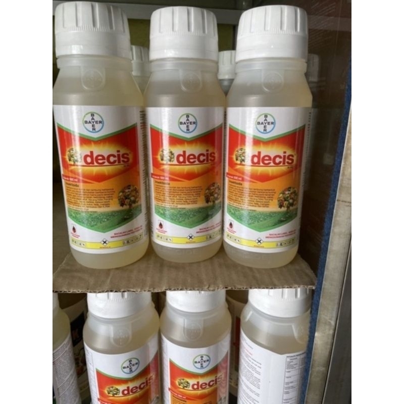 INSEKTISIDA DECIS 500ML / DECIS 25 EC PESTISIDA PEMBASMI HAMA Pada TUMBUHAN / decis 250ml / decis in