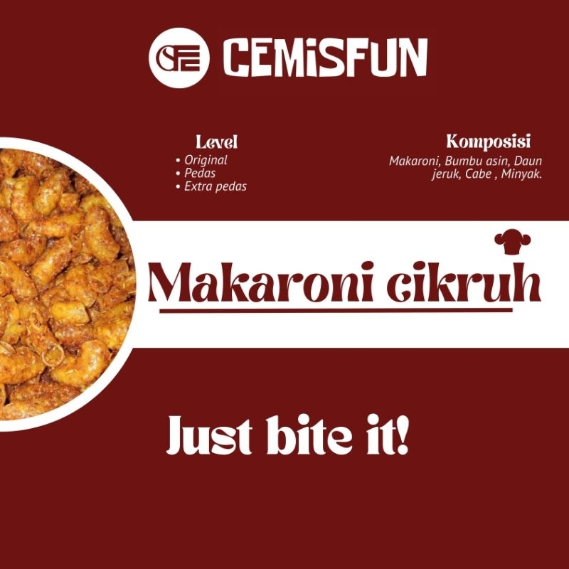 

MAKARONI PEDAS DAUN JERUK ( CEMISFUN )