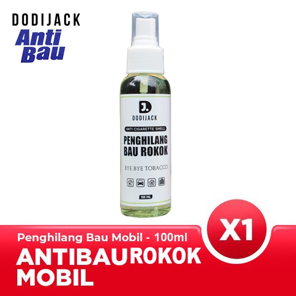 Dodijack Spray Pengharum Penghilang Bau Rokok Mobil 100ml Green