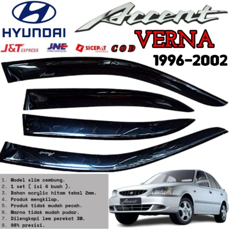 TALANG AIR MOBIL Hyundai Accent Verna 1996-2002