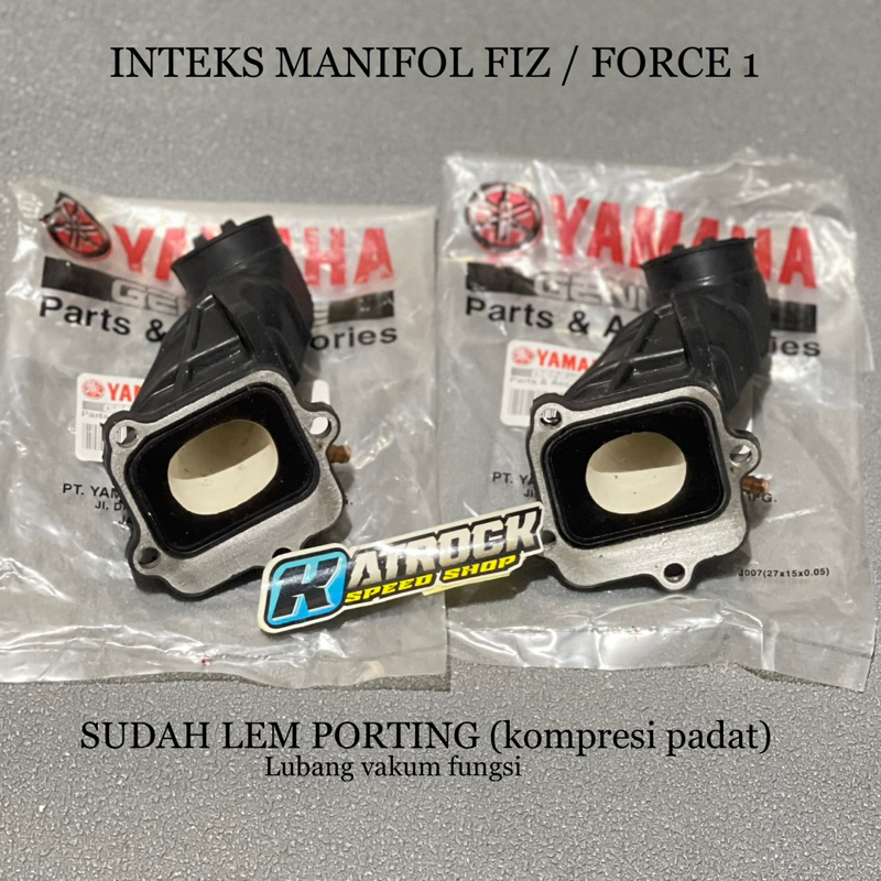 INTEK MANIFOLD FIZ R FORCE1 LEM PORTING KOMPRESI PADAT PNP MANIPOL FIZ R PORTING MANIPOL FIZ KOMPRES